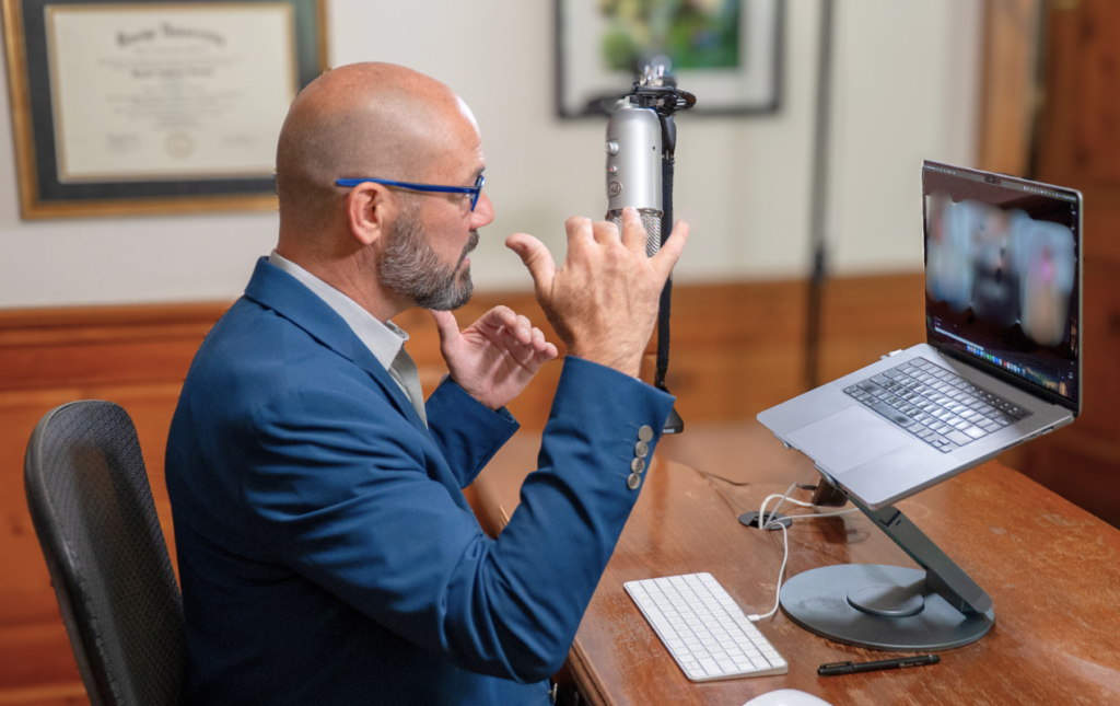 Photo of Dr. Andrew Neville Media and Press Availability