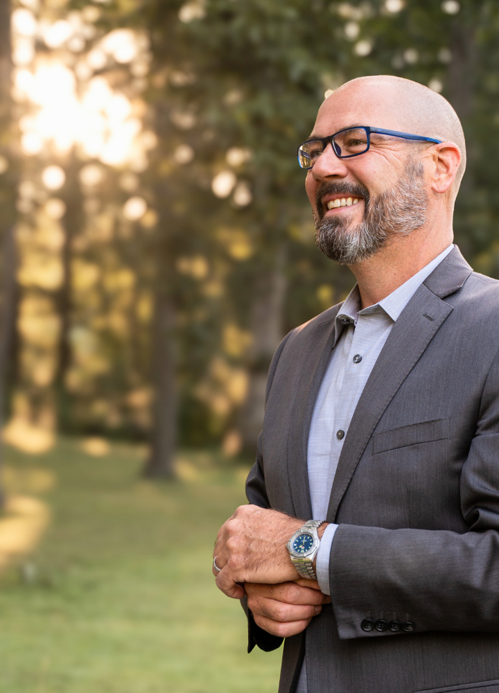 Portrait of Dr. Andrew Neville at Clymer Healing Center - Media